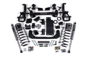 Ram 1500 Suspension Lift Kit - Front + Rear - Zone Offroad - 4in Front 3in Rear - Lrg Bore - Fox Adv Rear Shocks - `25-`27